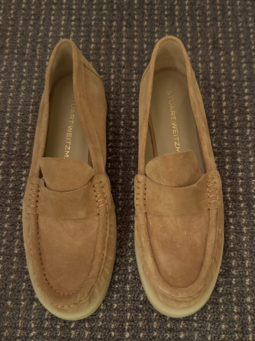 Stuart Weitzman Suede Loafers